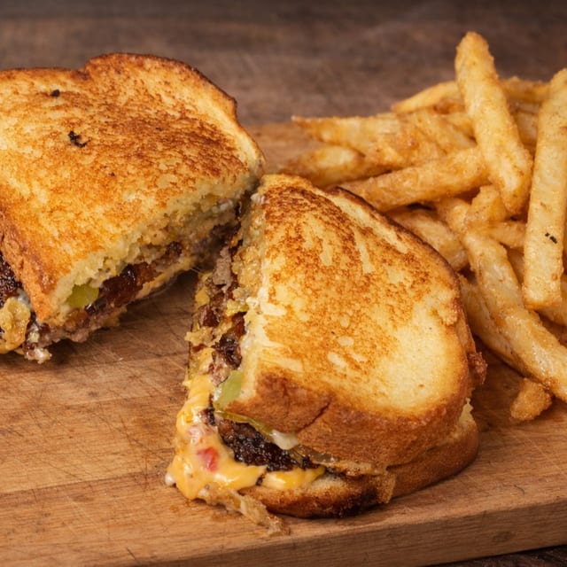 Auggie Smash with Fries.