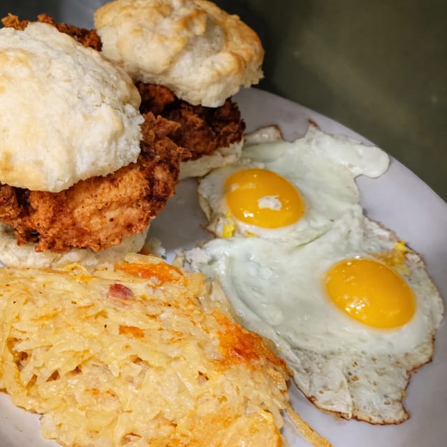 Honey Butter Chicken Biscuit Meal.